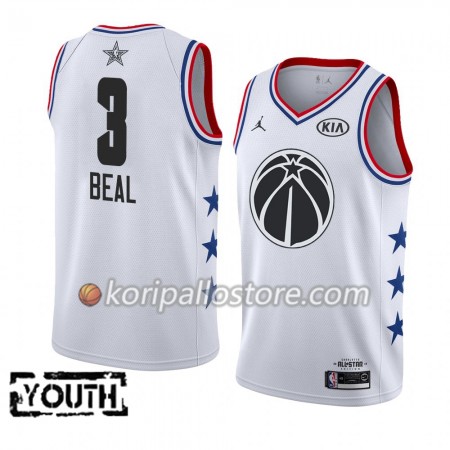 Washington Wizards Bradley Beal 3 2019 All Star Jordan Brand Valkoinen Lasten Pelipaidat Swingman